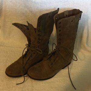 Madden Girl Suede Boots